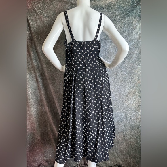 Y2K 2000s Midi Print Dress - Picture 3 of 4